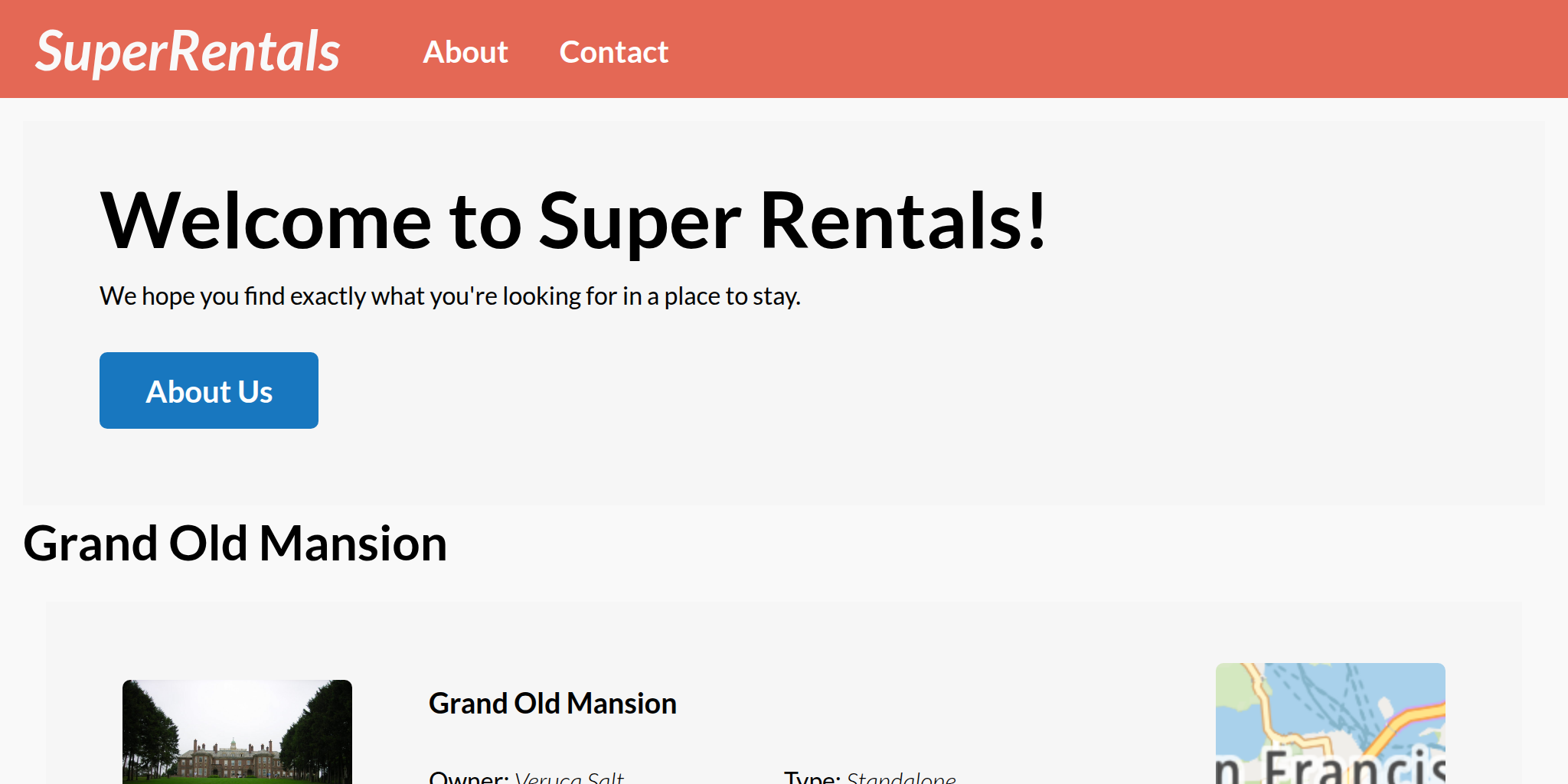 New header using the @model data